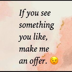 Open to all reasonable offers! Bundle for savings!